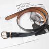 PU Leather Women's Belt Luxury Jeans Pants Belt Simple Y2k Waist Belt  Spicy Girls