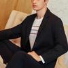 FILA Business Suits Men's Legend Blue Suit Collar Moderate Business Suit F11M041508F-NV