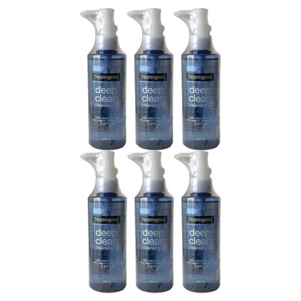 

Neutrogena Deep Clean Cleansing Oil 200ml 6pcs