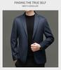 Costum Business Casual Premium pentru Bărbați din Lână, Cașmir și Mătase pentru Toamnă/Iarnă