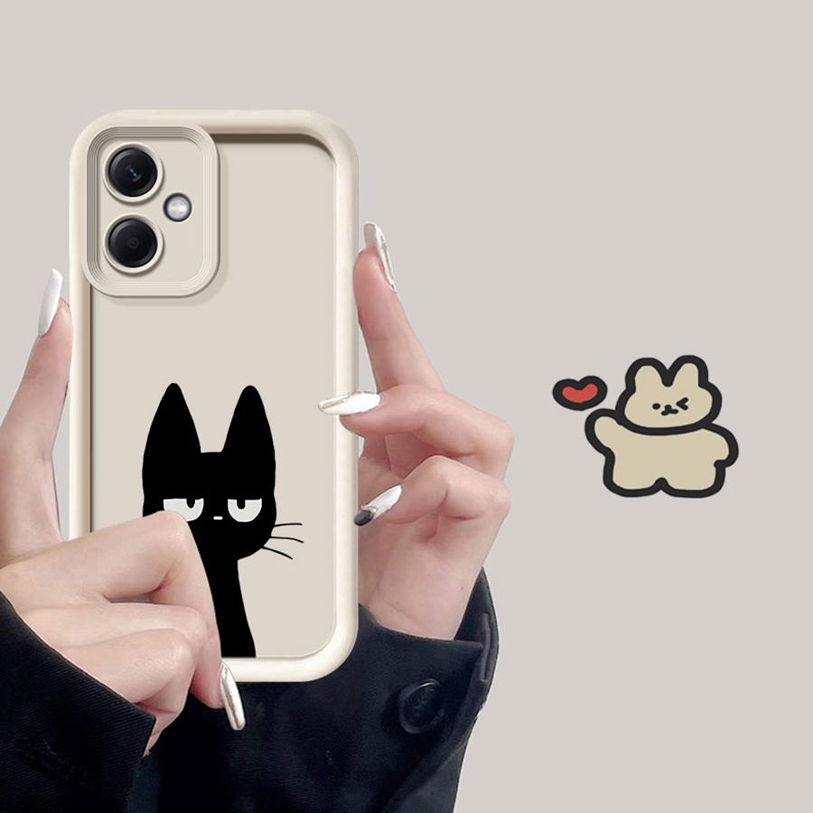 Cute Lucky Cat Phone Cover Case for Xiaomi Poco F8 C51 X3 Pro X3 NFC C50 C61