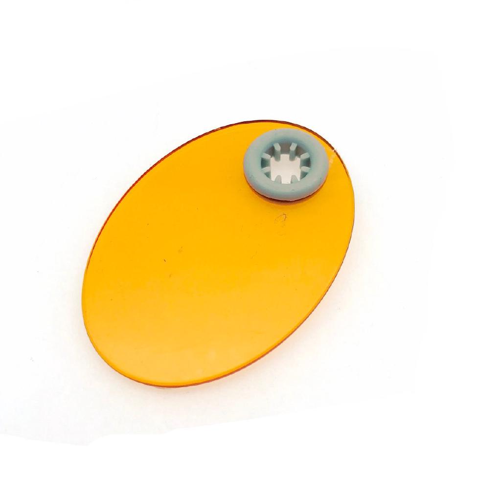 2 יחידות החלפת מנורה לריפוי שיניים לוח צל לוח מגן אור הוד