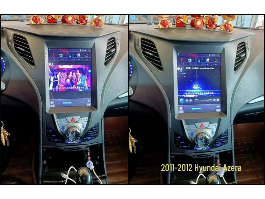 Hyundai Azera 2011-2012 Android Bluetooth Navigation System with Large Touchscreen