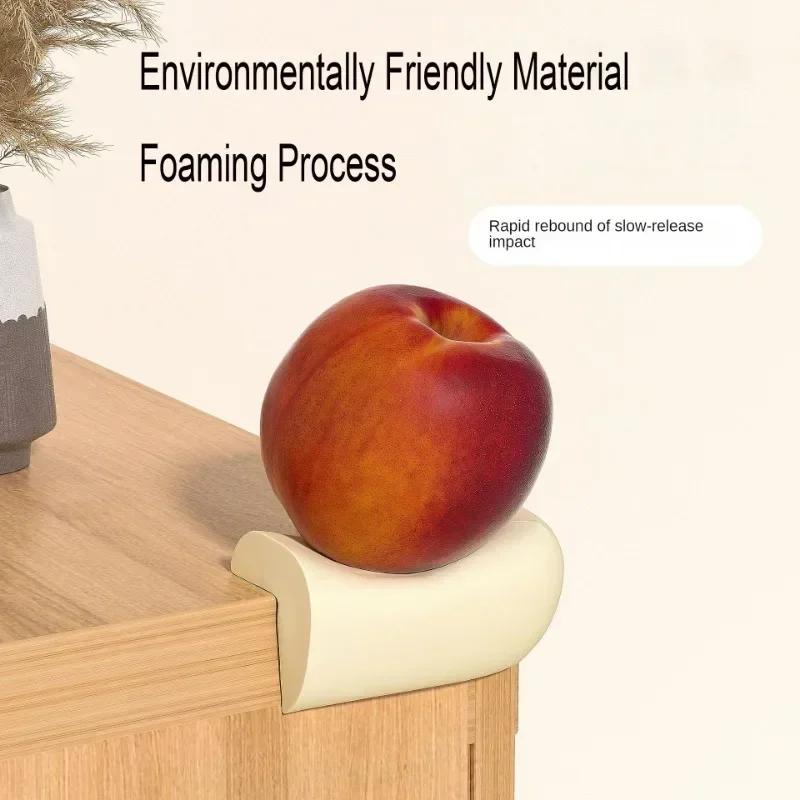 4 Stück Kinder Baby Sicherheit Bunte Schutzleiste Weiche Kante Tischkanten Schutzabdeckungen Kleinkind Säugling Antikollision