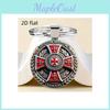 Red Cross Knight Theme Vintage Metal Keyring For Special Occasion Gifts