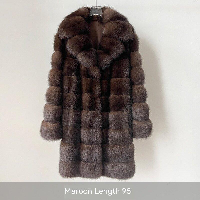 Women's Autumn And Winter High-end Imitation Mink Fur Coat Thickened And Loose Imitation Fur Coat