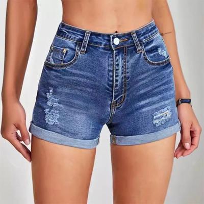 Women's Denim Classic Versatile High Waist Fashionable Shorts