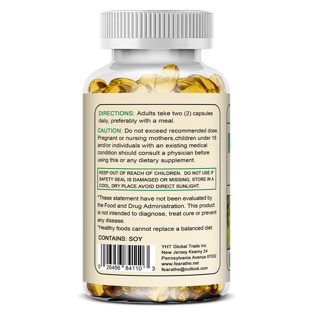 Fearathe Multivitamin for Men Capsules, 23 Vitamins + Minerals , 120 Count