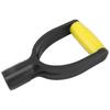 Shovel D Grip Handle 32mm Inner Diameter Silicone Grip Reinforcement Snow Shovel Handle Replacement