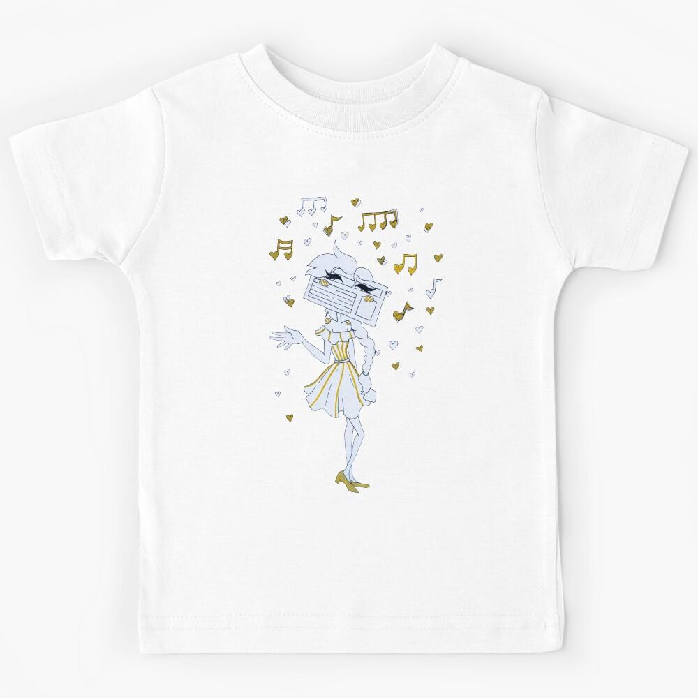 Cute Radio Head Girl Kids T-Shirt 170