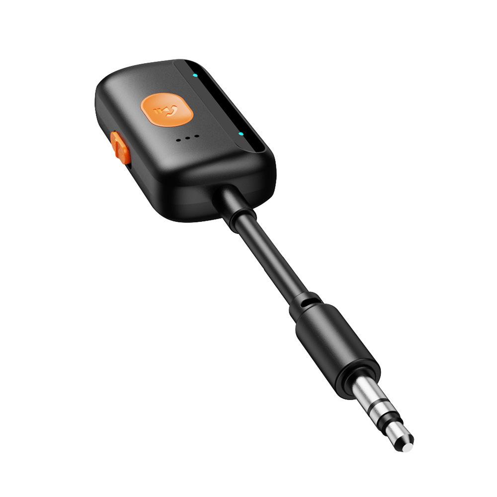 Bluetooth Receiver Transmitter 2-in-1 Car AUX Aircraft TV Wireless Audio Transmitter with Cable
