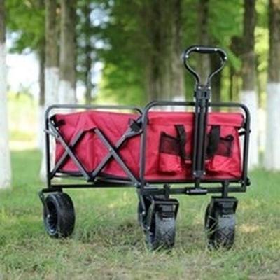 Miling Outdoor Camping Utility Cart with Off-Road Wheels