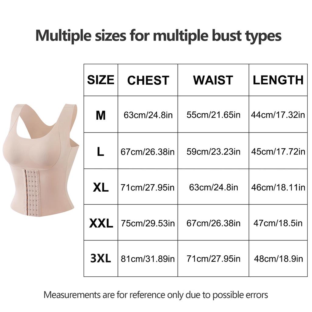 Durable And Safe 3-In-1 Shapewear Women'S Sports Underwear Corset Suitable For Running Fitness Yoga Daily Commute(M-3Xl)