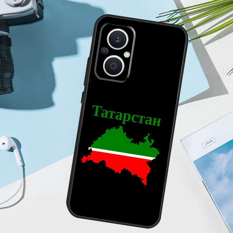 Tatarstan Flag Coat of Arms Cover For OPPO Reno 12 F 13F 14F 11F 10 11 13 14 Pro 7 8 Lite OPPO Find X9 X5 X6 X8 Pro Case
