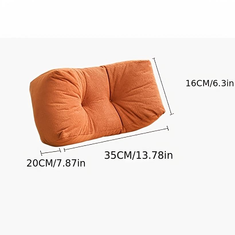 Waist Support Pillow, Cushion, Waist Protection Nap Pillow Chenille Weave Is Very Suitable for Office Chairs and Home Decoration