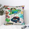 Pillow Case Game B-Bloons Td 6 Square  Pillow Cover For Sofa Car Home Decor Novelty Pillowcases