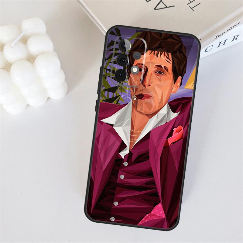 Scarface 1983 Movie For Samsung Galaxy A53 A33 A55 A35 A15 A22 A32 A52 A54 A34 A14 A56 A36 A26 A16 A05 A06 Case