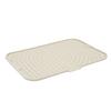 Silicone Dish Drying Mat with Slope Drain Design Non Slip Sink Dish Drying Rack Mat for Kitchen Counter