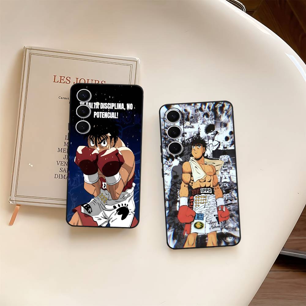 Hajime No Ippo Anime Phone Case For Samsung S 24 Fe 25 Ultra Plus 20 Lite 21 30 22 23 24 22 Ultra 5G Fundas