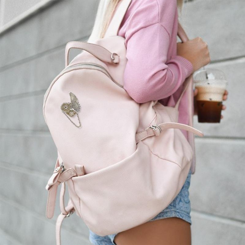 Broche Pin Steampunk Vintage pour Femmes Hommes Élégant Style Punk Engrenages Broche Pin de Revers Robe Chemise Corsage Pin Décorations