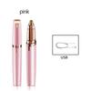 Electric Eyebrow Trimmer Security Hair Removal Eye Brow Epilator USB Charger Mini Shaper Shaver Hair Removal Painless Beauty