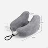 Inflatable Neck Pillow with Handy Carrying Pouch