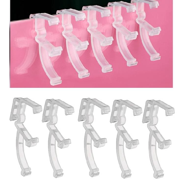 20 Pieces 2Inch Valance Clips Window Blind Clips Valance Retainer Clips for Horizontal Blind Valance for Home and Office