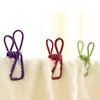 10 PCS Clothes clamp 5pcs metal binder clips clothespin sealing clamp craft photo office bookmarks