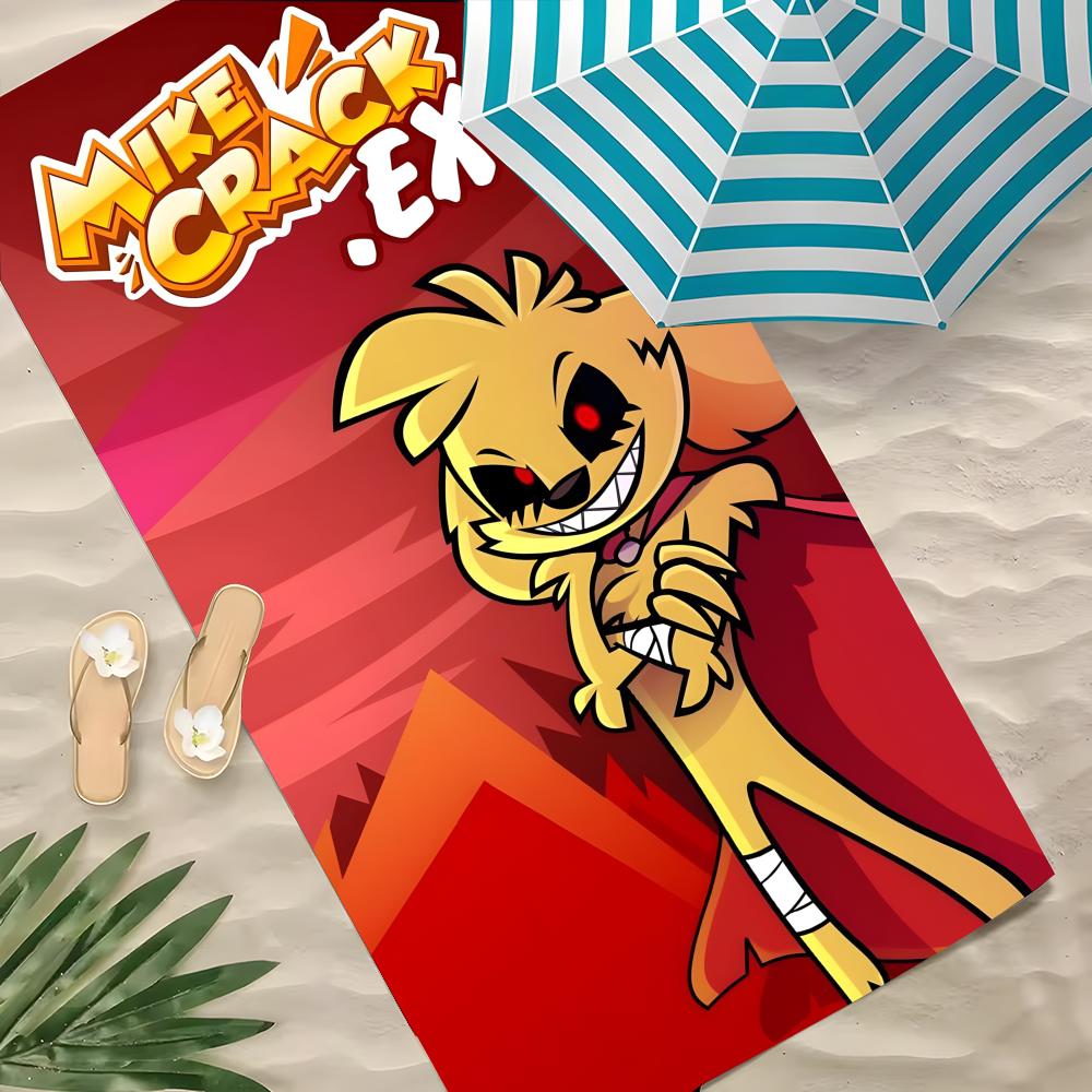 M-Mikecrack Towel Towel Beach Towel Oversized Quick Dry Towel Absorbent Soft Swim BeachTowels for Men Women