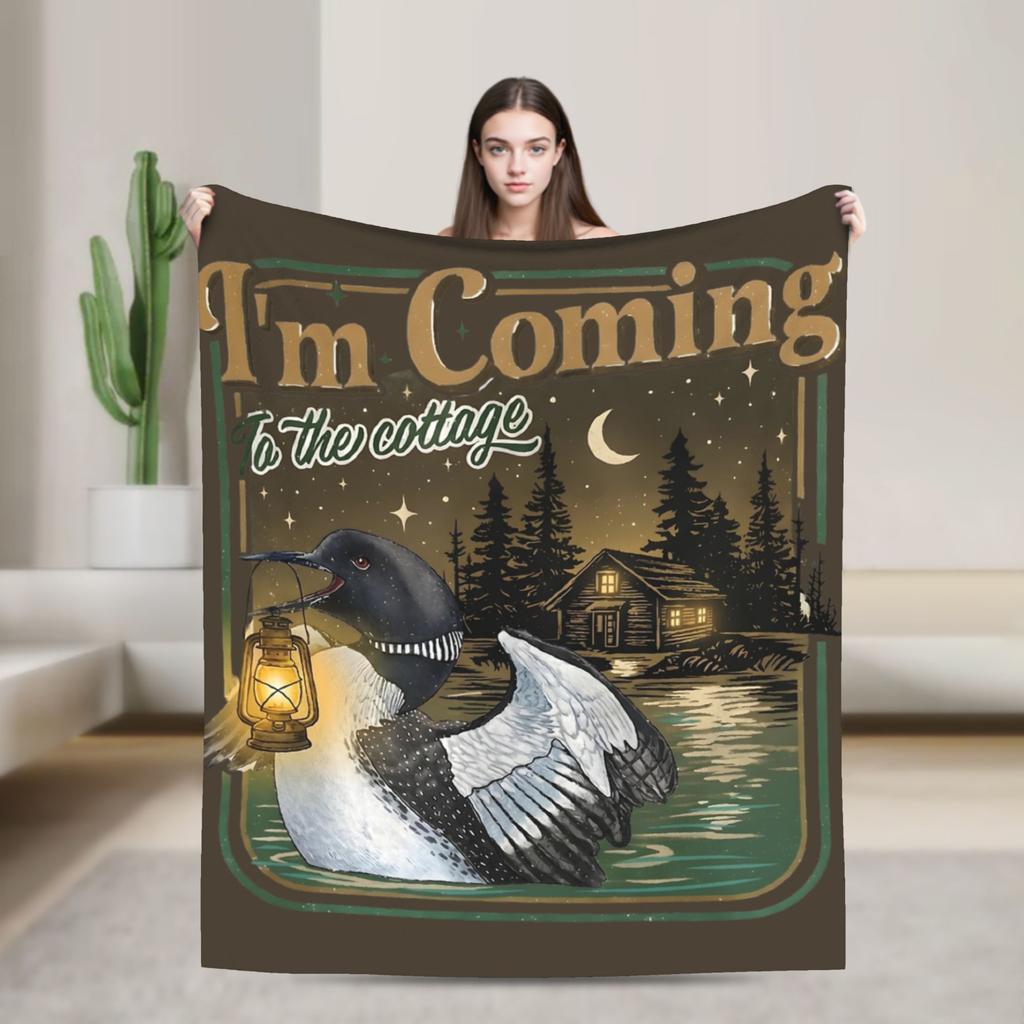 Heated Rivalry Banana Blankets Shane and Ilya Wool Awesome Soft Throw Blankets for Home Restaurant Autumn/Winter