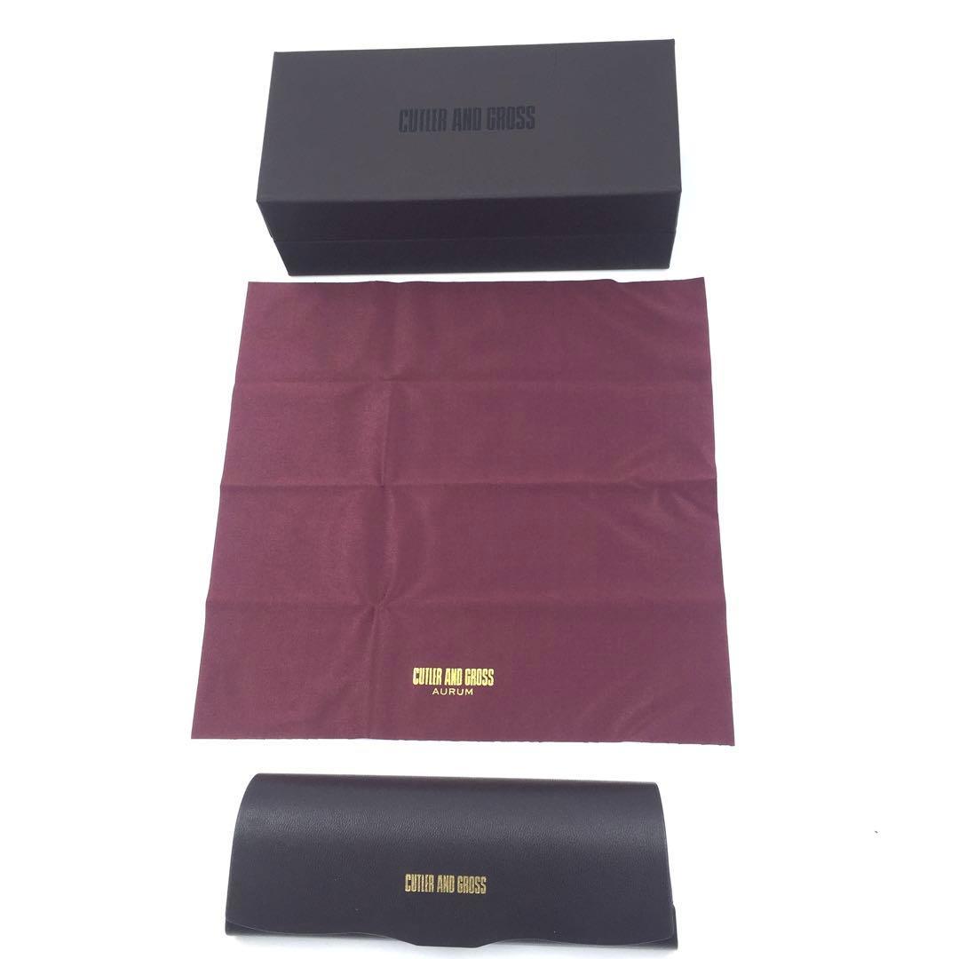 Used CUTLER AND GROSS Cutler and Gross glasses case set