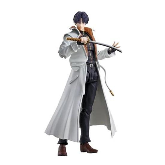 TAMASHII NATIONS S.H. Figuarts Rurouni Kenshin -Meiji Swordsman Romantic Story- Shinomori Aoshi Approximately 165mm PVC ABS Painted Movable Figure