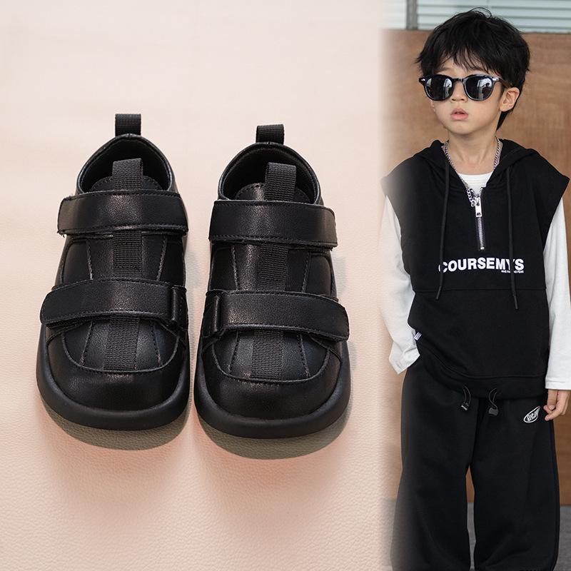 Spring 2026 Kids' Velcro Sports Shoes - Soft Sole, Casual, for Boys & Girls, Available for Middle & Big Kids