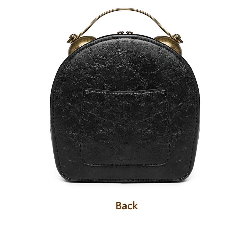 2025 British Niche Retro Handbags: Creative Clock and Watch Inspired Round Bags for Women