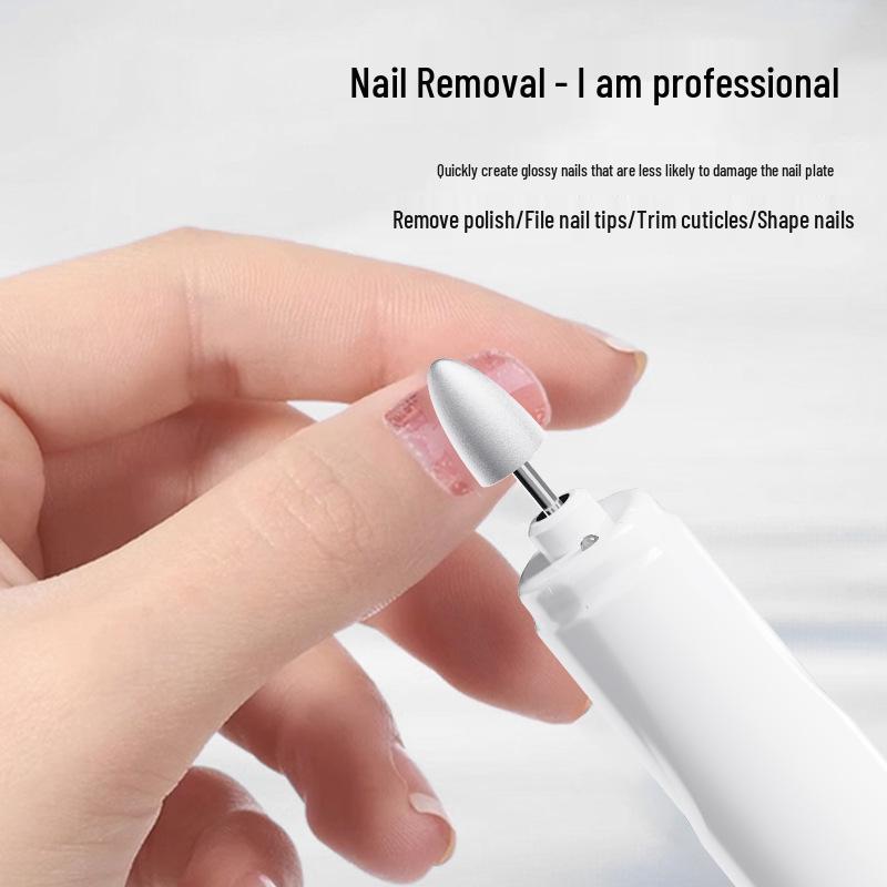 Portable Electric Nail Grinder & Buffer, Nail File, Polish Remover, Professional Gel/Acrylic Tool