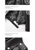 Damen Motorradjacke 2025 Slim Fit aus PU-Leder - Koreanischer Stil Revers Outerwear