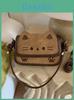 Kawaii Cat Design Crossbody Bag Made Of Pu Material With Adjustable Strap For Casual Outings