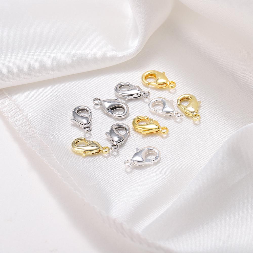 14K Gold erhaltender Karabinerverschluss für 18K Gold gefüllte Armbänder & Halsketten - DIY Schmuckzubehör