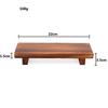 Bandeja de Madera Soporte Pedestal Madera Tocador Manos Jabón Vela Aromática Soporte Almacenamiento Bandeja Cocina Soporte Condimentos Decoración Hogar