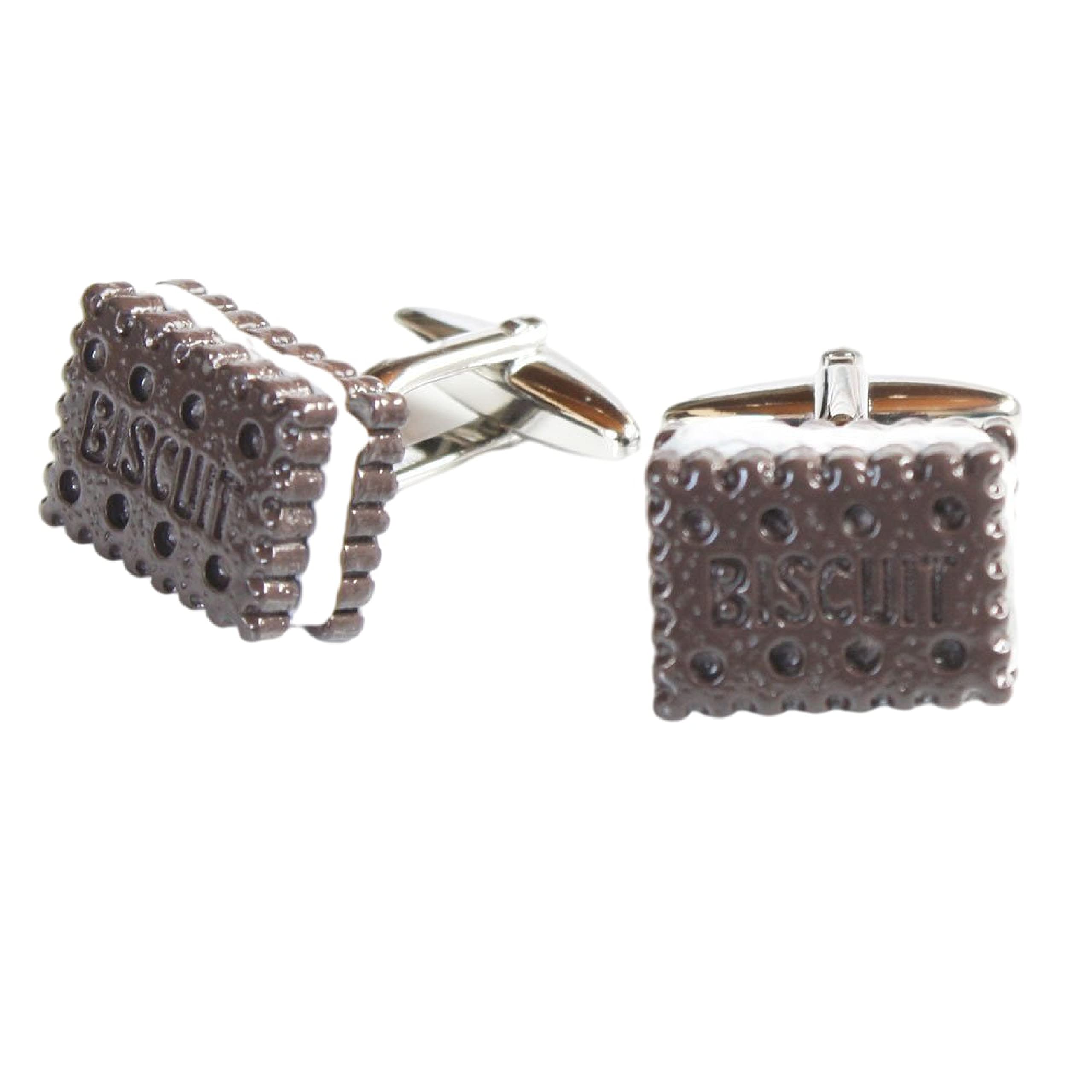 

Запонки Kamakura Cufflinks Workshop Chocolate Biscuit Cufflinks cf1292