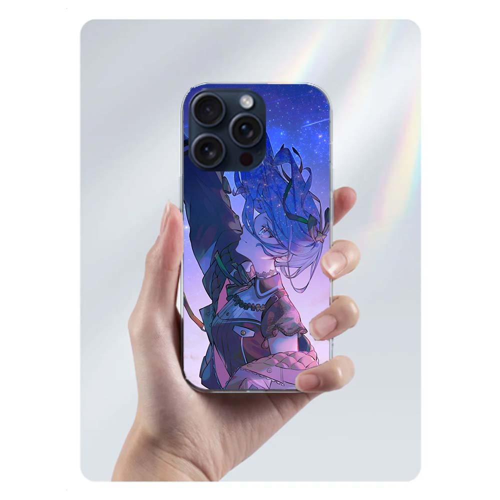 Suisei H-Hoshimachi Clear Phone Case For Iphone 17 Air 16 Pro Max 15 Pro 14 Plus 17E 16E 11 13 12 Mini Cover Cases Fundas Cell T