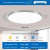 Ultra-Thin Ultra-Bright LED Ceiling Light for Bedroom or Study (2025 Model)