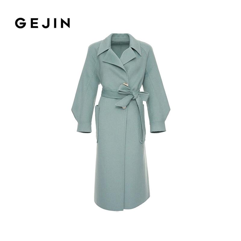 

Женское двустороннее шерстяное пальто средней длины Gejin L