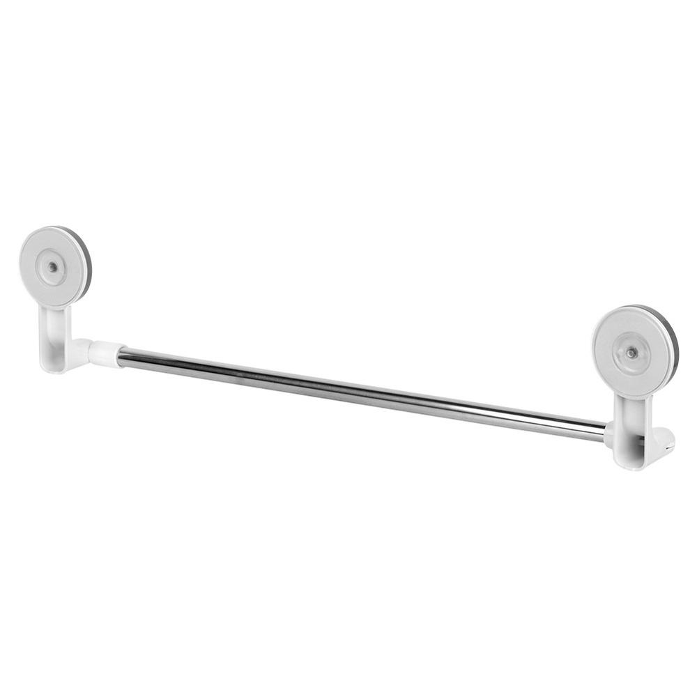 Bathroom Towel Rack with Suction Cups, Wall-Mounted, No-Drilling