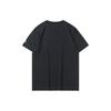Li Ning T Shirts Men's Black Crew Neck Moderate Straight Fit AHSQ527-1