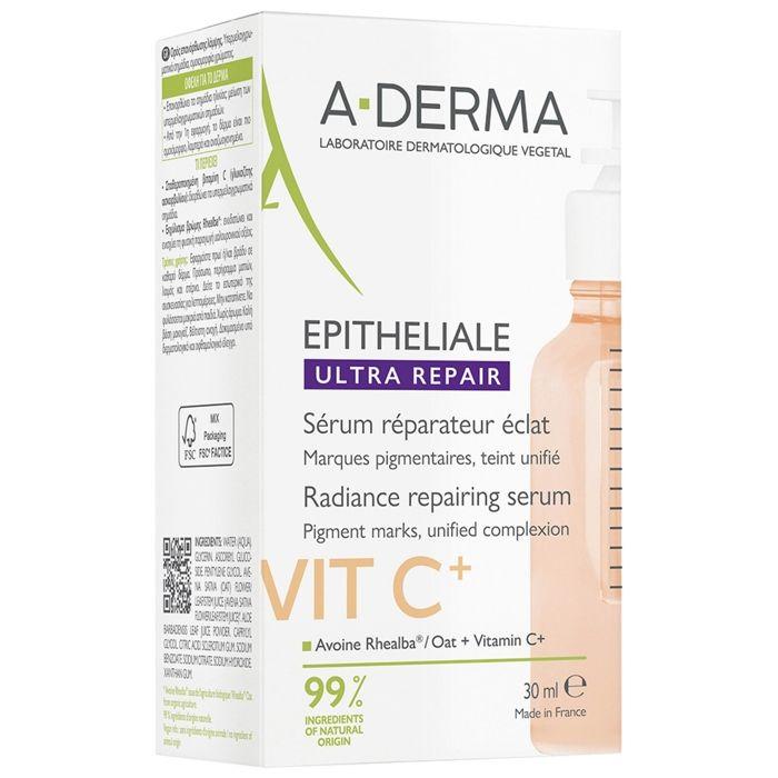 A-DERMA Epitheliale A.H Ultra Repair Sérum Réparateur & Éclat Visage 30 ML