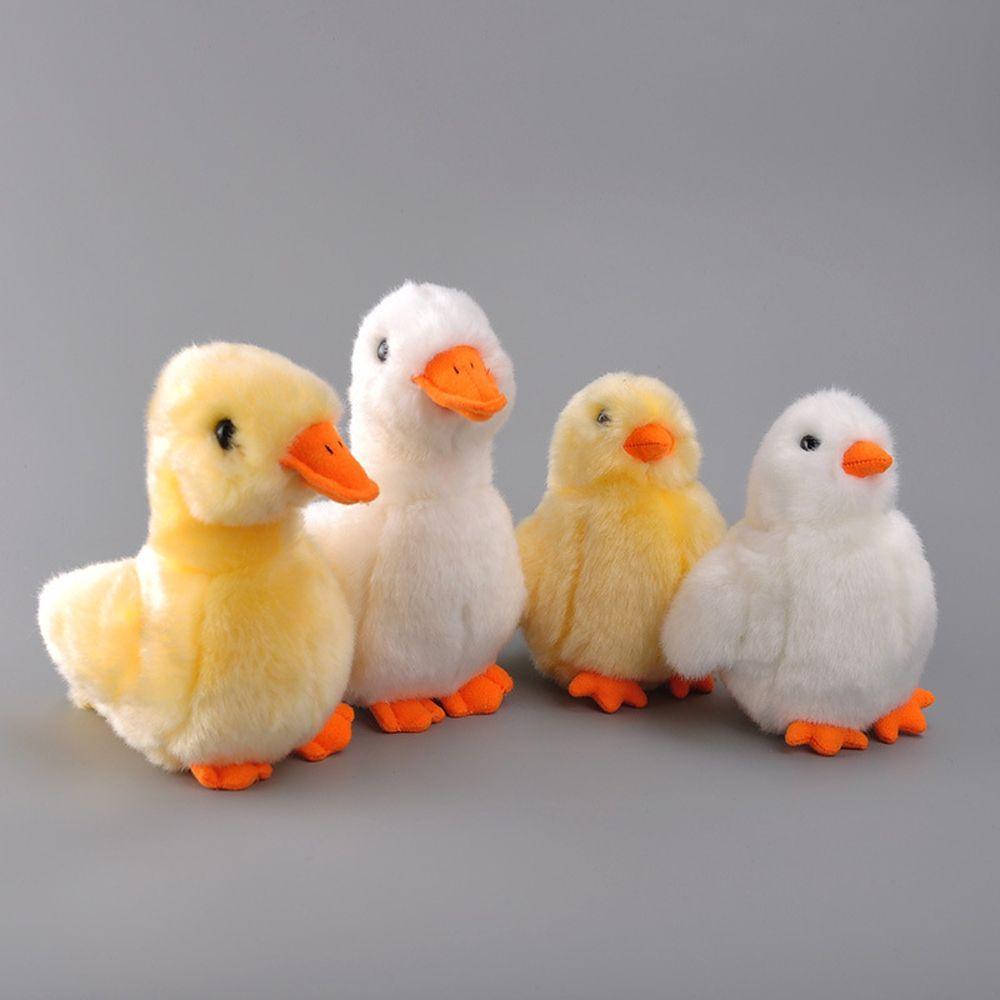 Kids Toy Lifelike Duck Doll Simulation Chick Doll Yellow Duck Plush Toy Little Chick Duck Plush Toy