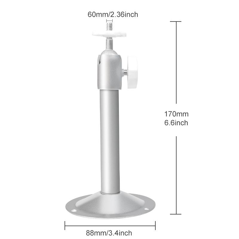 Verstellbare Überwachungskamera Metallhalterung Projektorständer Wand Deckenhalterung Innen/Außen Einfache Montage