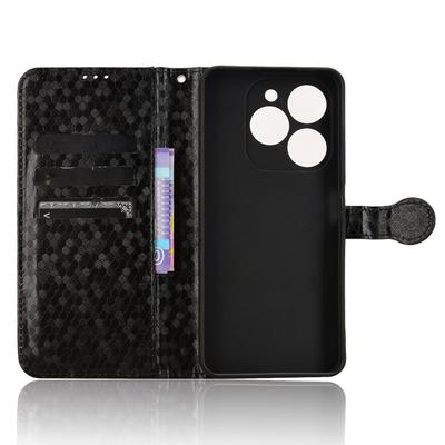 For Blackview Shark 9 5G Wallet Case Dot Pattern Imprint PU Leather Phone Cover