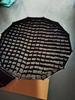 120CM Quick-Release Parabolic Softbox with Bowens Mount and Portable Honeycomb Grid Diffuser.